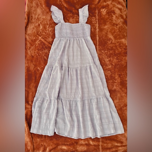 Maternity midi dress light purple size S - Picture 1 of 2